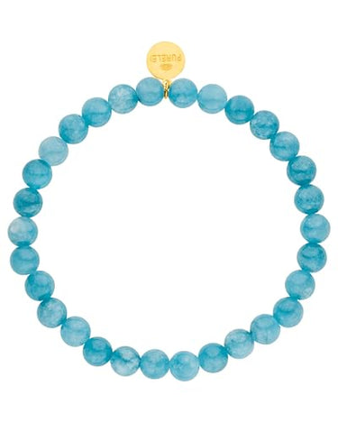 Purelei Blue Ocean Armband (Gold) – Elegantes, verspieltes Damen Armband – Edelstahl – Verstellbare Länge – Hawaiianisch inspiriert & wasserfest im Sale